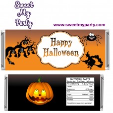Halloween Candy Bar Wrappers, design 05 Halloween Candy Bar Wrappers, design 05